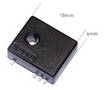 SMD Rotary Sensor provides 25 million cycles.