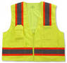 High-Visibility Surveyors Vest is ANSI 107-compliant.