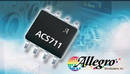 Hall-Effect Linear Current Sensor includes overcurrent fault output.