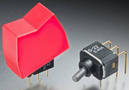 Rocker and Toggle Switches suit space-constrained applications.