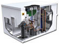 Hybrid Ventilation Unit incorporates energy recovery capability.