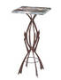 Fused Glass Table offers unlimited custom options.