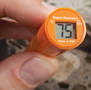 RH/Temperature Meter measures RH in concrete slabs.