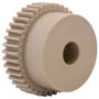 Precision Spur Gears come in Delrin and Peek materials.
