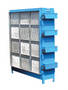Electrostatic Collector removes submicron-sized particulates.