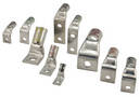 Copper Compression Connectors come in 45°and 90° bent tang versions.