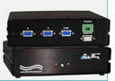 DB9 A/B Network Switch supports ASCII RS-232 remote control.