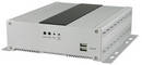 Fanless Aluminum Mini-ITX System is powered by 80 w power adaptor.