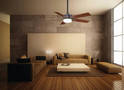 Ceiling Fan includes dimmable LED luminaire.