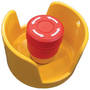 E-Stop Switches are available with protective shrouds.