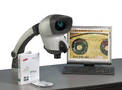 Stereo Microscope offers 2 software options for 2D measurement.
