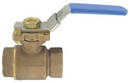 Bronze Ball Valve features ISO mounting pad.
