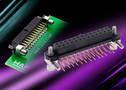 Right Angle Female Connector features dual row design.