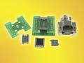 Triple Stacked BGA Socket tests processor, memory, and memory probe.