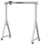 Portable Gantry Crane has lightweight aluminum design.