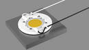Solderless LED Sockets terminate Bridgelux RS LEDs.