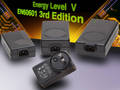 External Power Supplies comply with Energy Level V, EN60601.