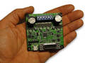 Intelligent DC Motor Controller directly drives two motors.