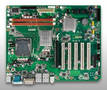 ATX Motherboard combines industrial graphics, I/O, power.