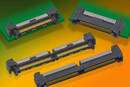 Right-Angle High-Speed Connector Strips have slim design.