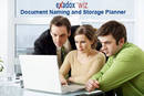 File Naming/Storage Policy Software offers wizard-based interface.