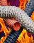 High Temperature Hoses are rated for -65 to 1,050�F service.