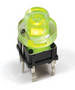 Illuminated Tact Switch offers vertical termination.