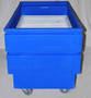 Recycling Collection Cart facilitates ergonomic material transfer.
