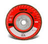 Trimmable Flap Discs handle hard-to-grind materials.