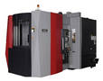 Horizontal Machining Center features 50 taper spindle.
