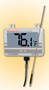 Waterproof Digital Thermometer has integrated probe.