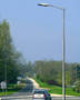 Street Light features self-cleaning glass.