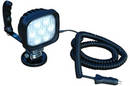 Handheld 21 W LED Spotlight incorporates magnetic base.