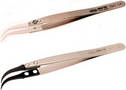 Ceramic and Carbofib Tweezers accommodate sensitive jobs.