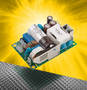 AC-DC Power Supply delivers 60 W from 2 x 3 in. format.