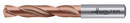 Solid Carbide Drill suits shallow hole drilling applications.