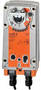 Singular Spring Return Actuator suits high-torque applications.