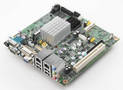 Mini-ITX Motherboard leverages Intel� Atom(TM) N455/D525 CPUs.