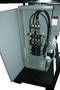 Power Transformer converts 3-phase current to single phase.