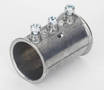 Slip Style Couplings allow EMT to be joined in tight locations.