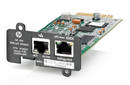 UPS Network Module remotely manages UPS and attached devices.