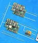 Sixteenth-Brick DC/DC Power Converters have low-profile design.