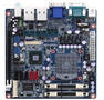 Mini ITX Motherboard offers multiple display interfaces.