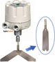Insertable Paddle aids installation of bin level switch.