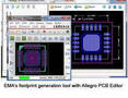 PCB Design Tool automates generation of PCB footprint.