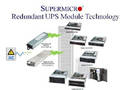 Battery Backup UPS Module offers N+N+N redundancy.