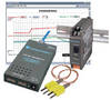 Temperature Transmitter displays results on web page.