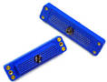 Rectangular Connectors meet MIL-DTL-28804 requirements.