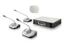 Wireless Discussion System includes voice activation mode.