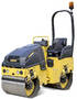 Tandem Vibratory Roller offers all-around visibility.